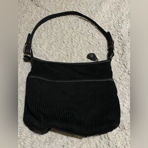 The Sak Women’s Black Classic Crochet Woven Small Purse